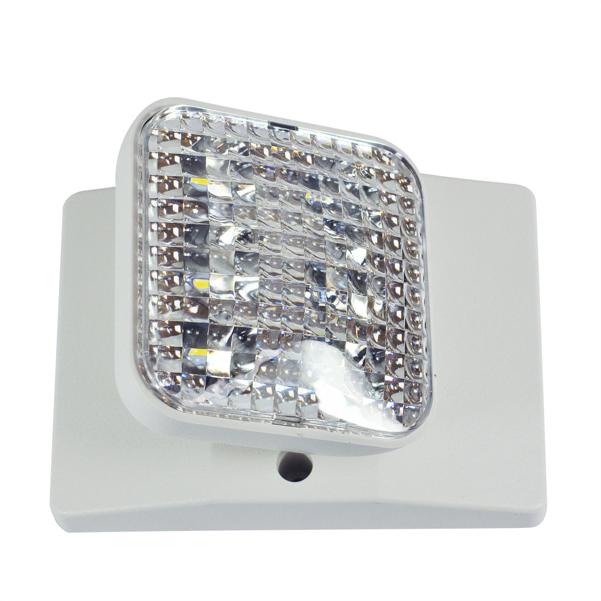 Nora NE-871LEDW Emergency LED Single Square Head Remote, 1x 1W, 75lm, White