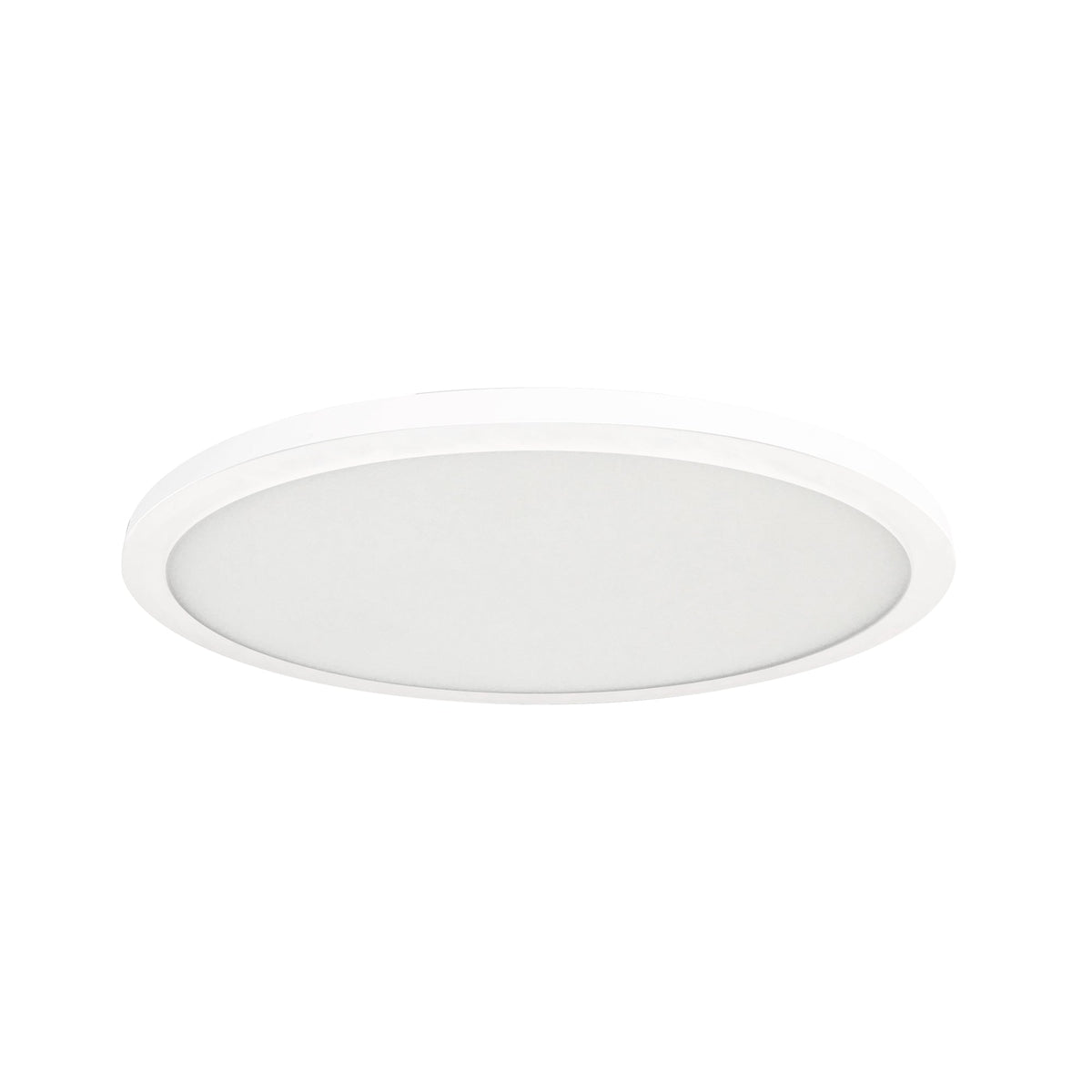 16" ELO Surface Mounted LED, 2200lm / 20W, 2700K, 90+ CRI, 120V Triac/ELV or 277V Non-Dimming, White