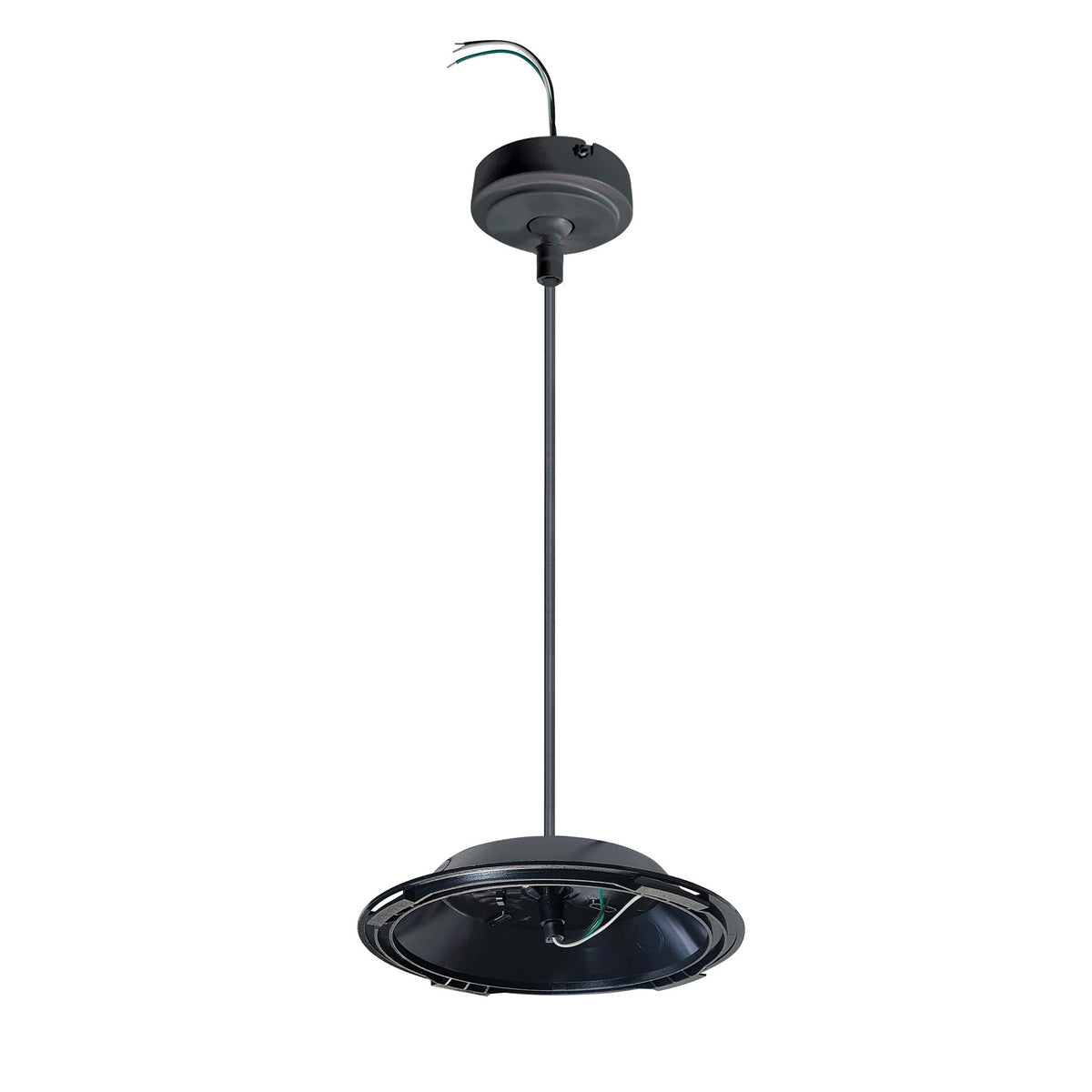60" Stem Mounting Kit for 16" ELO, Black Finish