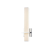 Kuzco Nepal 84218-CH LED Wall Sconce, UL Damp Rated, Chrome