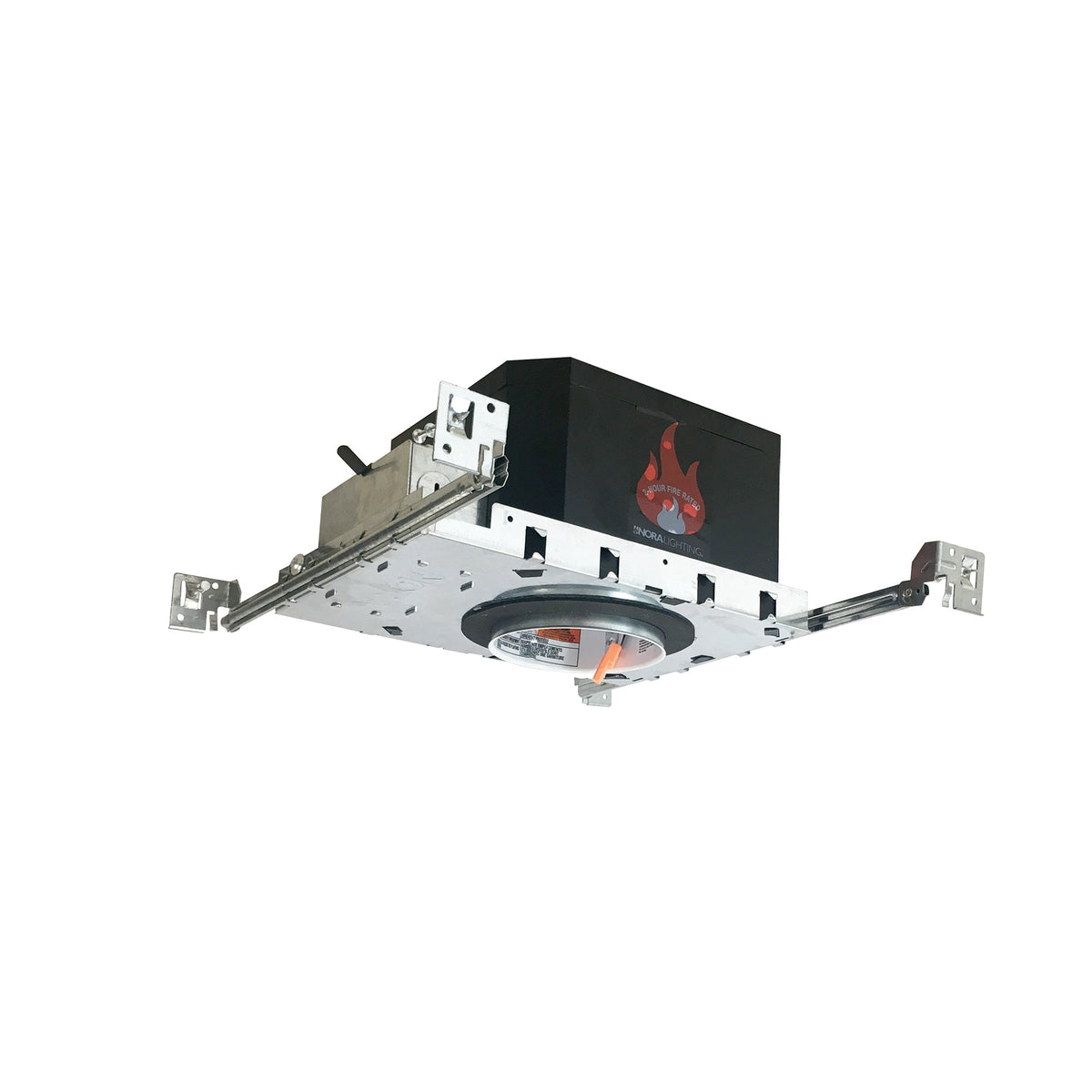 4" Shallow Fire Rated Recessed Housing with LED Quick Connect, 120/277V input