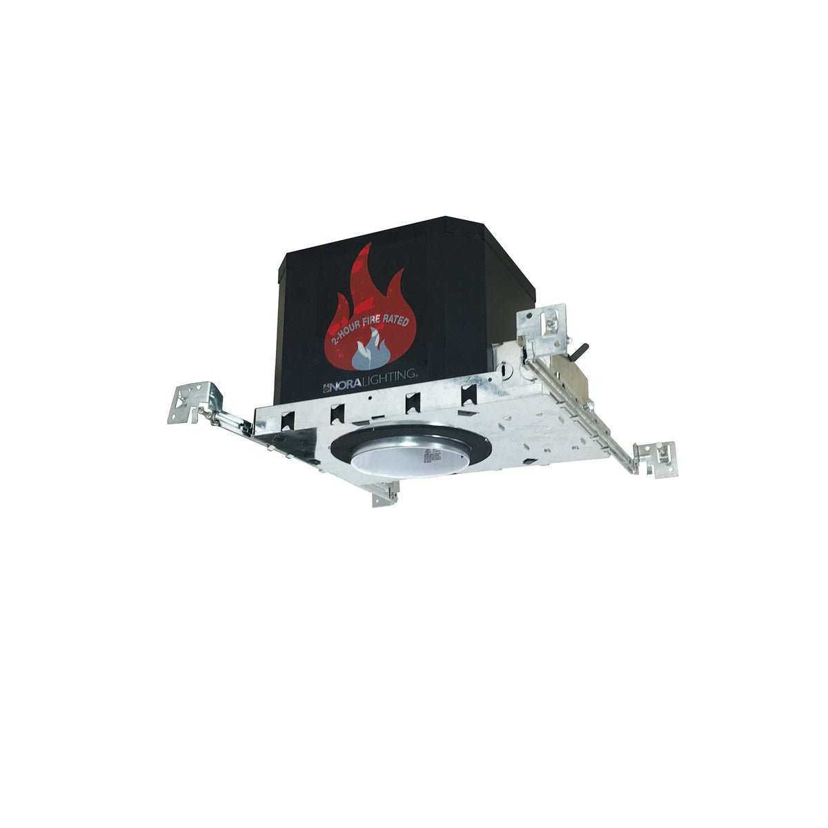 4" Fire Rated Recessed Housing with MR16 GU10 Socket, 120V input