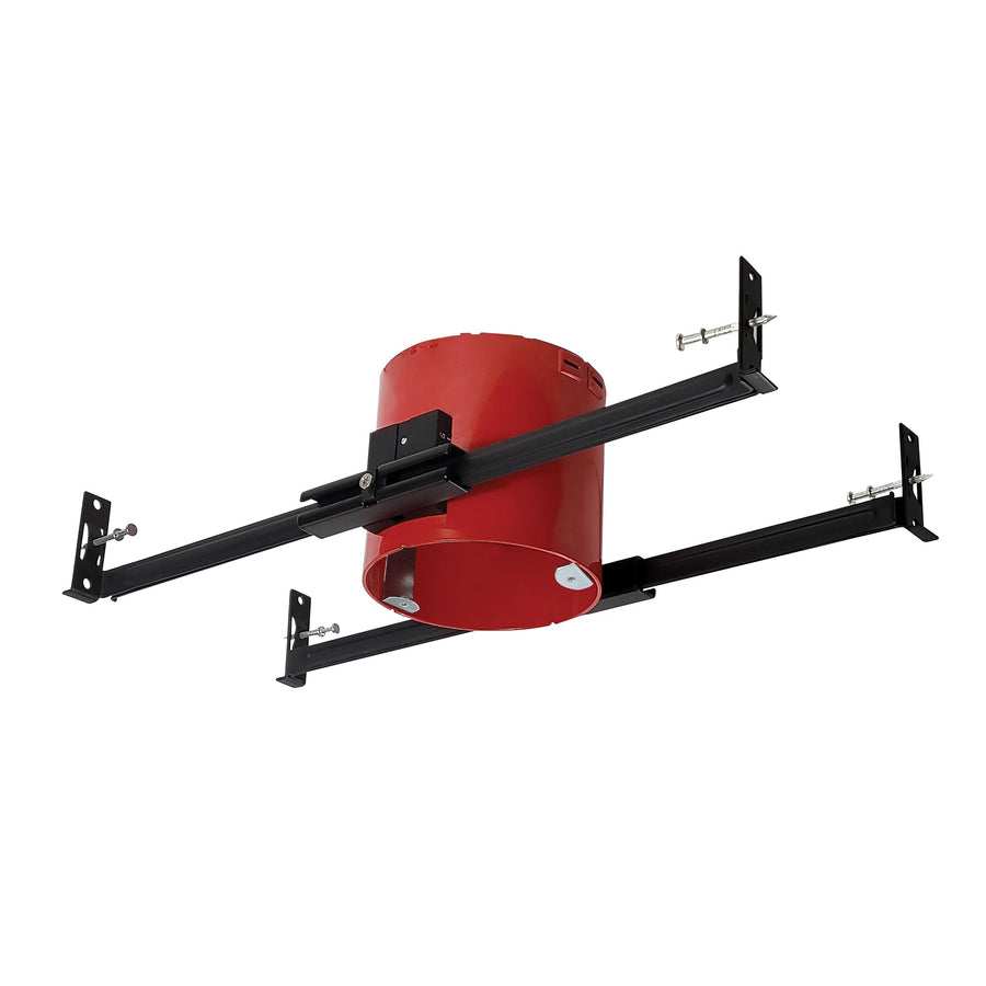 4” IC Airtight Junction Box Recessed Housing with Surface Mount Bracket