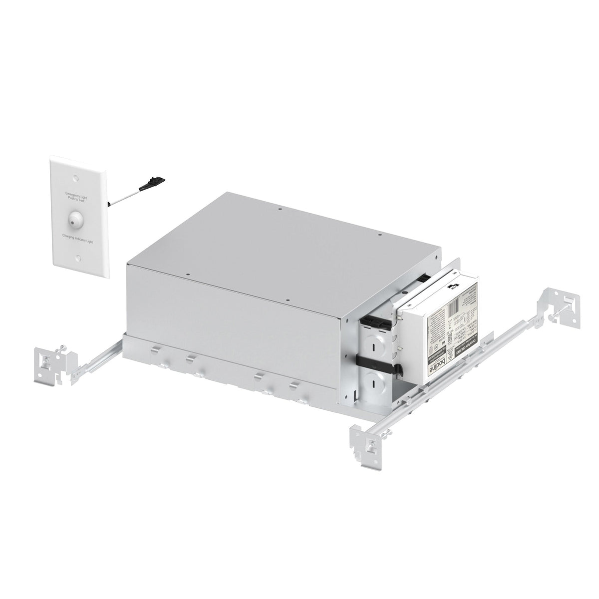 2" Iolite LED Dedicated IC Airtight New Construction Housing w/ EM Driver, 15W, 120-277V input; Triac / ELV / 0-10V dimming