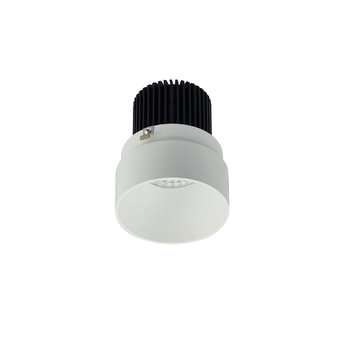 2" Iolite LED Round Trimless Downlight, 1000lm / 14W, 3000K, Bright White Finish