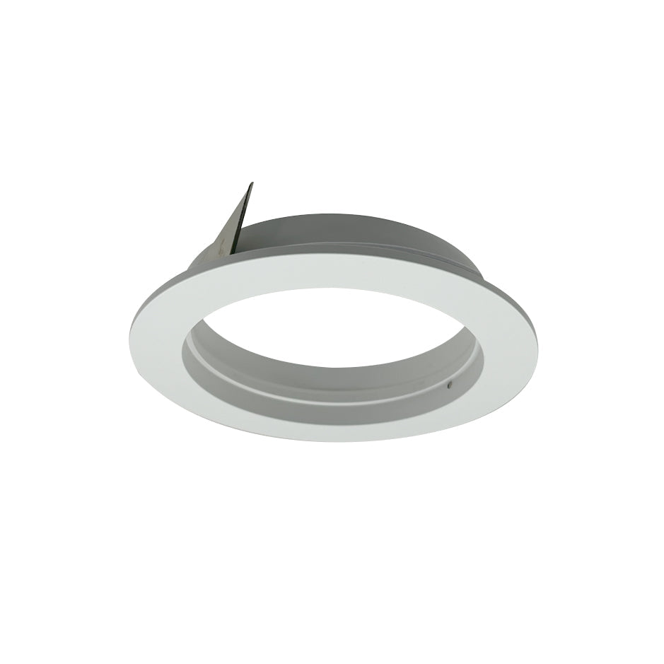 4" Iolite PLUS Trimless to Flanged Converter Accessory, Bright White