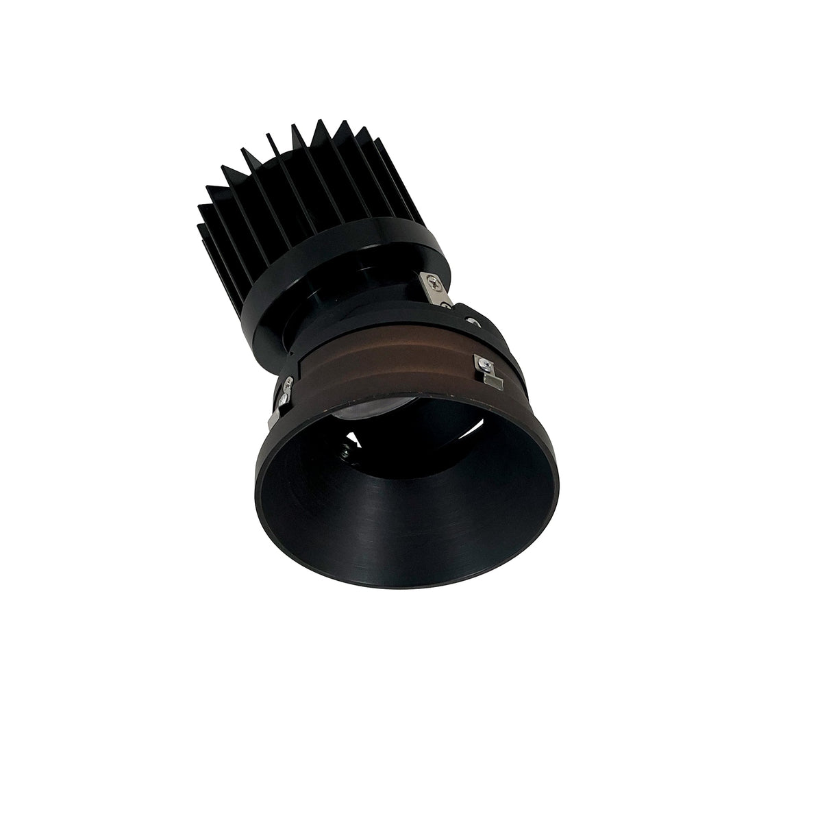 4" Iolite PLUS Round Trimless Adjustable, 1500lm/2000lm (varies by housing), Comfort Dim, Bronze Finish