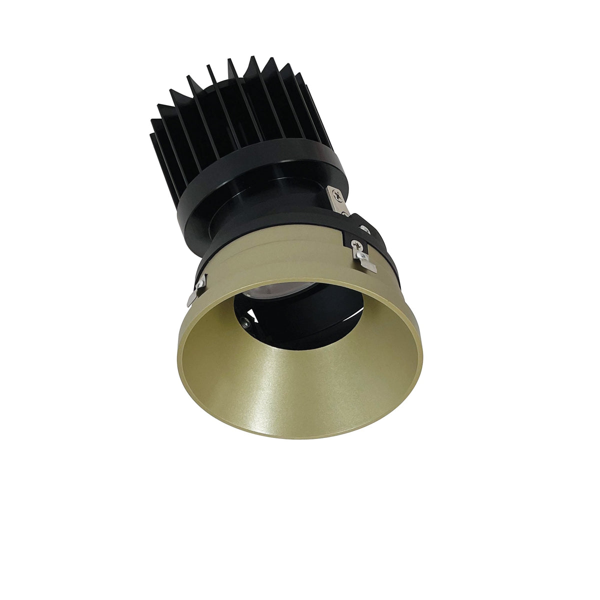 4" Iolite PLUS Round Trimless Adjustable, 1500lm/2000lm (varies by housing), 3000K, Champagne Haze Finish