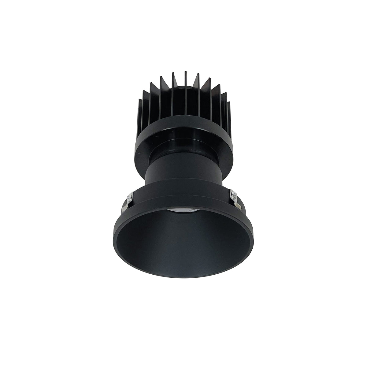 4" Iolite PLUS Round Trimless Downlight, 1500lm/2000lm/2500lm (varies by housing), 2700K, Black Finish
