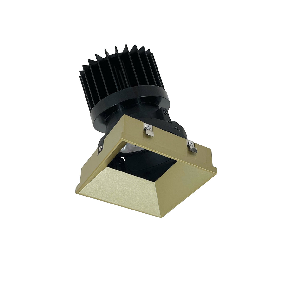 4" Iolite PLUS Square Trimless Adjustable, 1500lm/2000lm (varies by housing), 3500K, Champagne Haze Finish