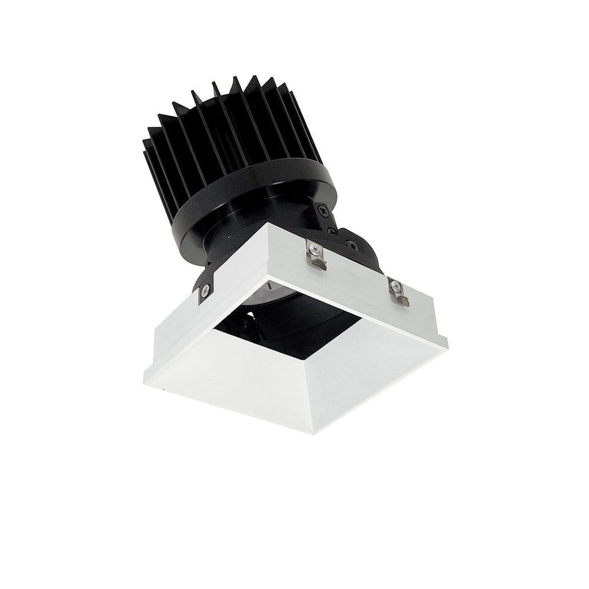4" Iolite PLUS Square Trimless Adjustable, 1500lm/2000lm (varies by housing), 3000K, Bright White Finish
