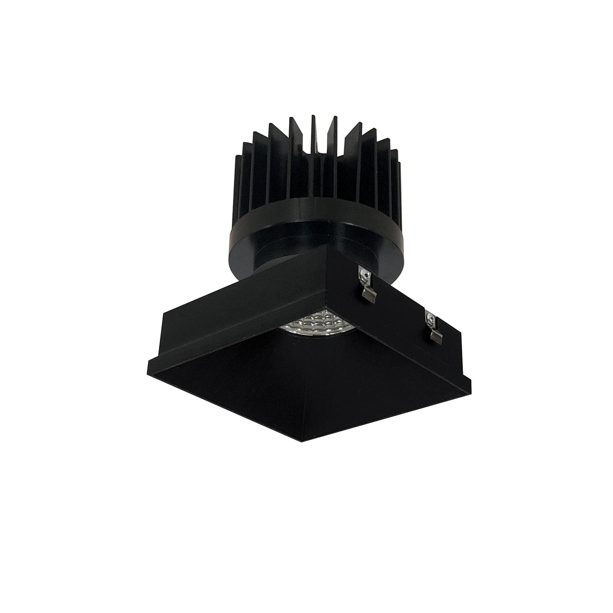 4" Iolite PLUS Square Trimless Downlight, 1500lm/2000lm/2500lm (varies by housing), 4000K, Black Finish