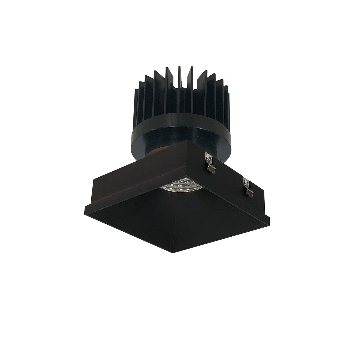 4" Iolite PLUS Square Trimless Downlight, 1500lm/2000lm/2500lm (varies by housing), 4000K, Bronze Finish