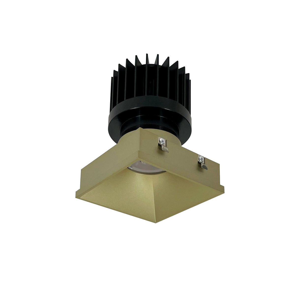 4" Iolite PLUS Square Trimless Downlight, 1500lm/2000lm/2500lm (varies by housing), 3000K, Champagne Haze Finish