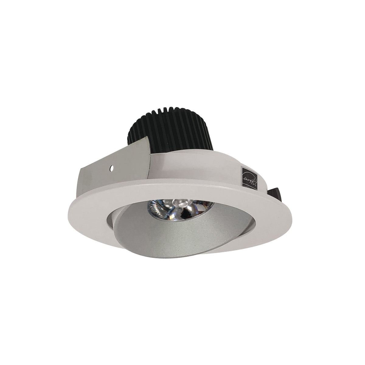 4" Iolite LED Round Adjustable Cone Reflector, 10-Degree Optic, 900lm / 12W, 4000K, Haze Reflector / Warm White Flange