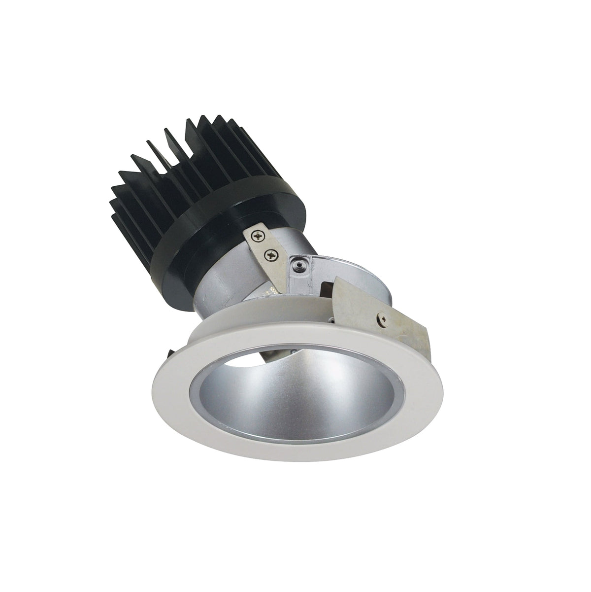 4" Iolite LED Round Adjustable Deep Reflector, 1500lm/2000lm (varies by housing), 3000K, Haze Reflector / Warm White Flange