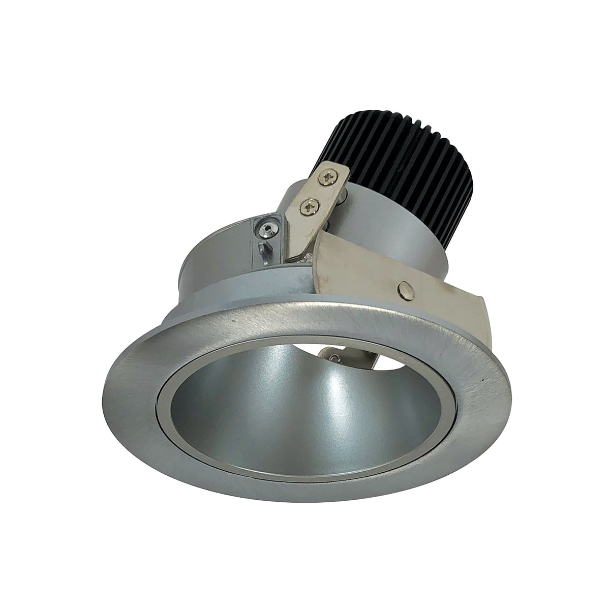 4" Iolite LED Round Adjustable Deep Reflector, 800lm / 14W, Comfort Dim, Natural Metal Reflector / Natural Metal Flange