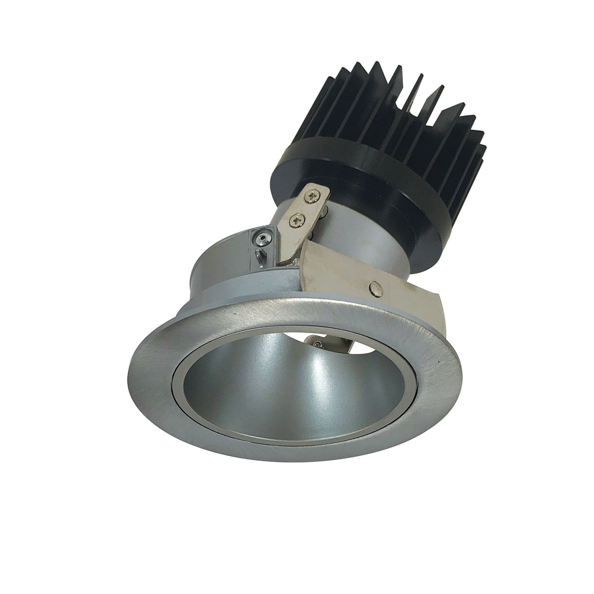 4" Iolite LED Round Adjustable Deep Reflector, 1500lm/2000lm (varies by housing), 3500K, Natural Metal Reflector / Natural Metal Flange
