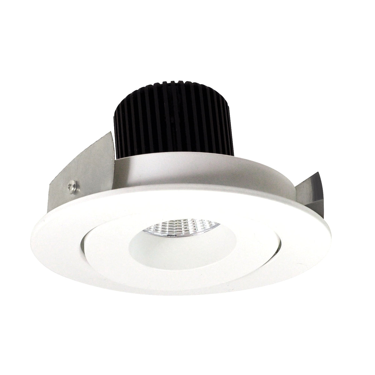 4" Iolite LED Round Adjustable Gimbal, 800lm / 14W, 5000K, Bright White Finish