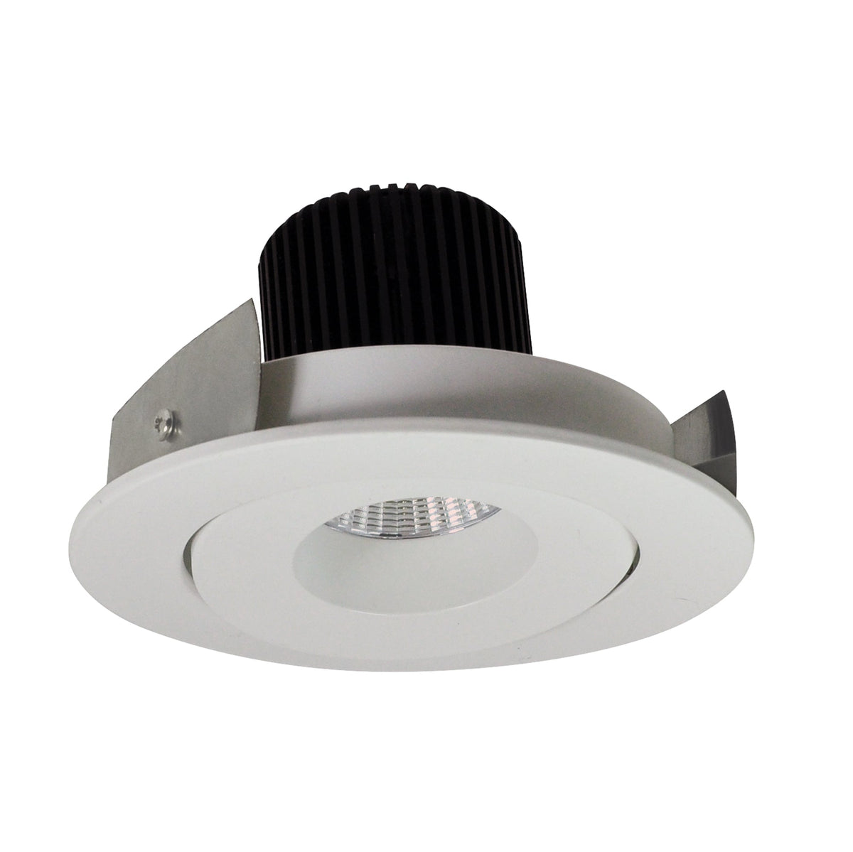 4" Iolite LED Round Adjustable Gimbal, 1000lm / 14W, 5000K, Warm White Finish