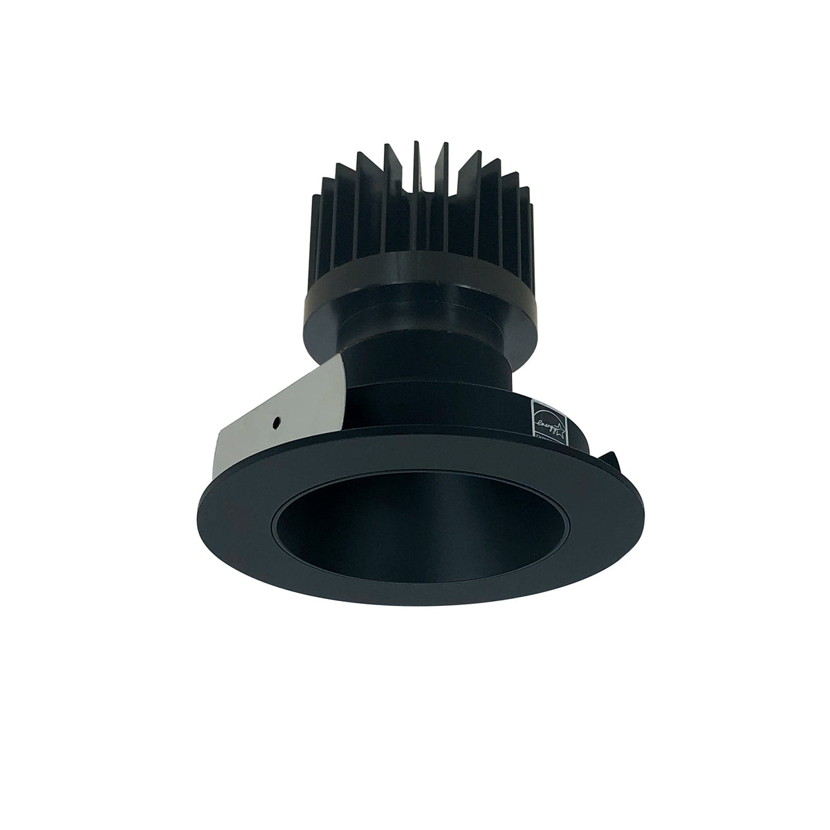 4" Iolite LED Round Reflector, 1500lm/2000lm/2500lm (varies by housing), Comfort Dim, Black Reflector / Black Flange