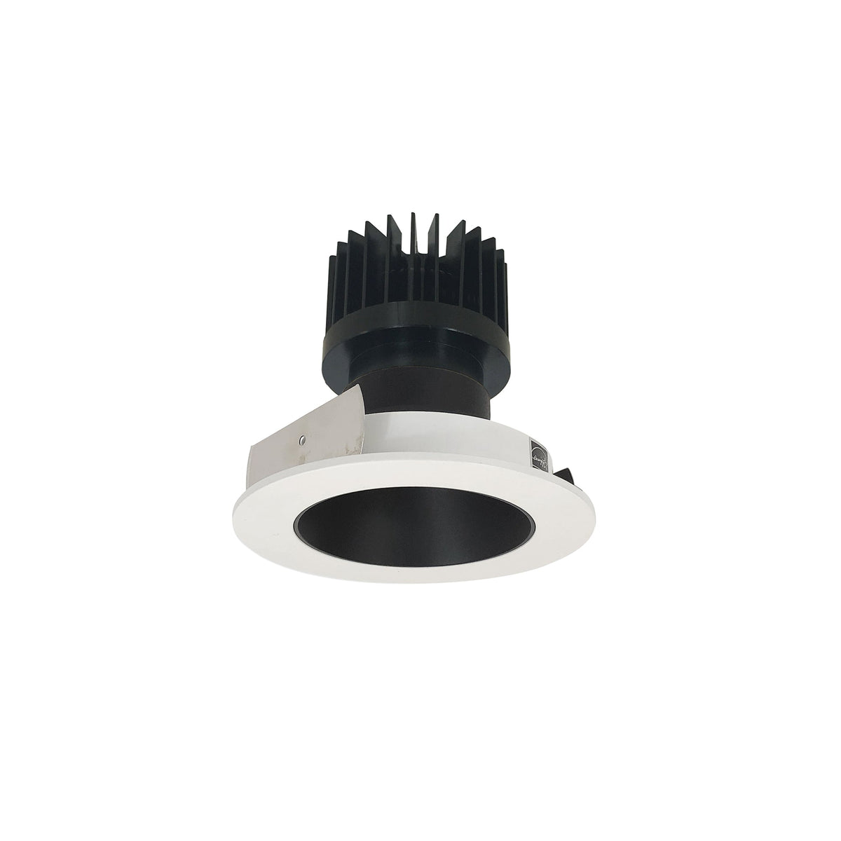 4" Iolite LED Round Reflector, 1500lm/2000lm/2500lm (varies by housing), 3500K, Black Reflector / Warm White Flange
