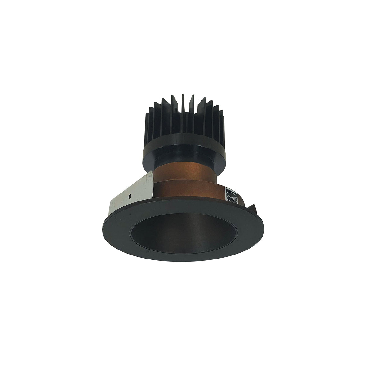 4" Iolite LED Round Reflector, 1500lm/2000lm/2500lm (varies by housing), 3000K, Bronze Reflector / Bronze Flange