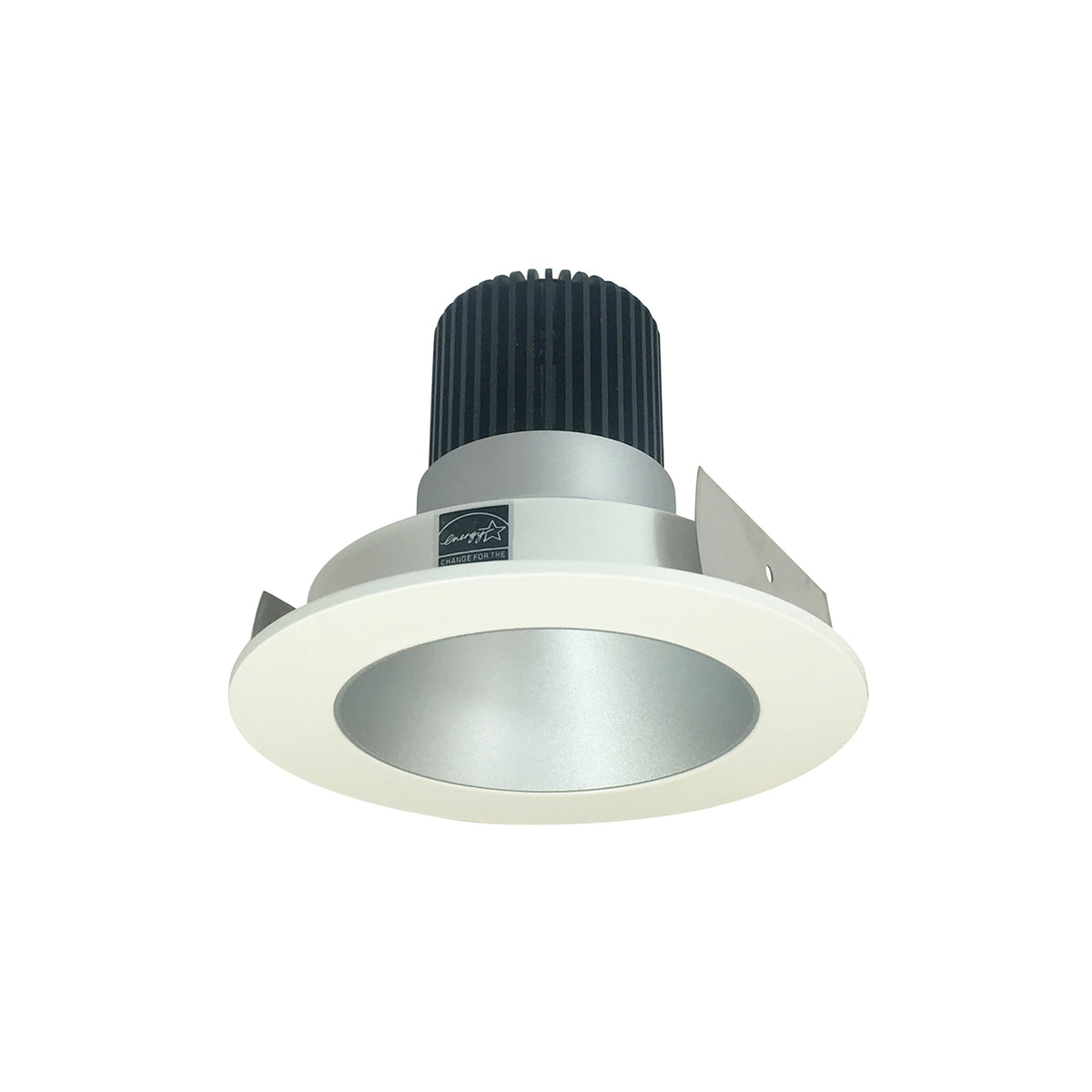 4" Iolite LED Round Reflector, 1000lm / 14W, 5000K, Haze Reflector / Warm White Flange