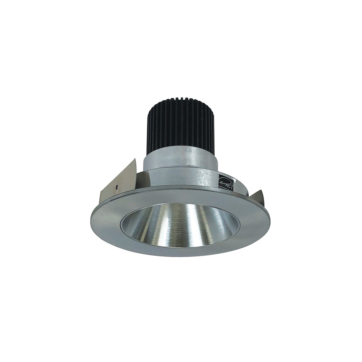 4" Iolite LED Round Reflector, 10-Degree Optic, 850lm / 12W, 2700K, Natural Metal Reflector / Natural Metal Flange