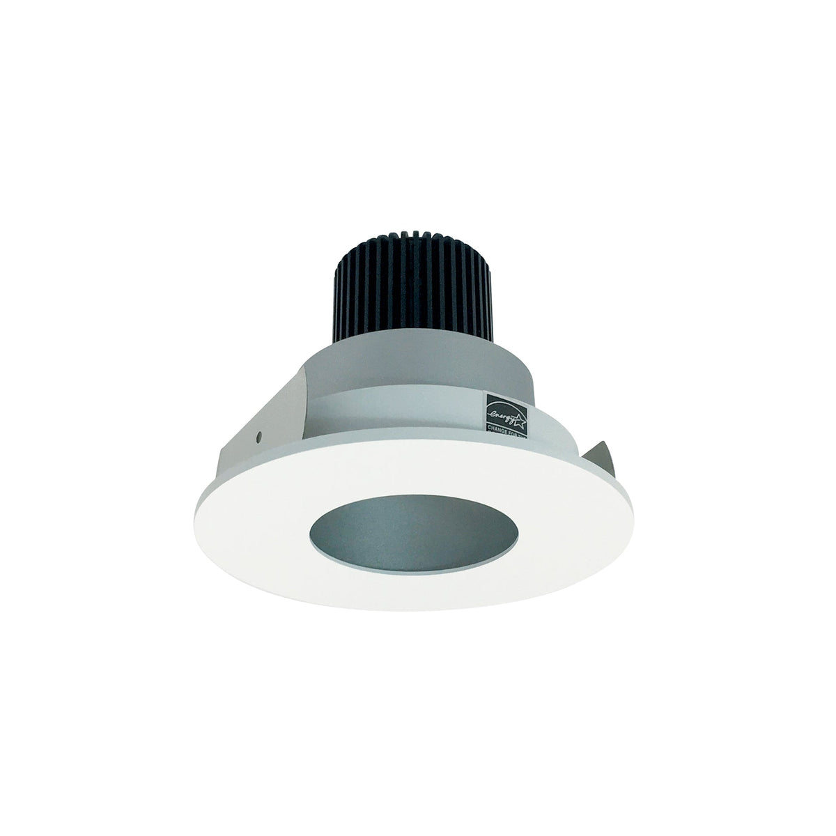 4" Iolite LED Round Pinhole, 1000lm / 14W, 5000K, Haze Pinhole / Bright White Flange