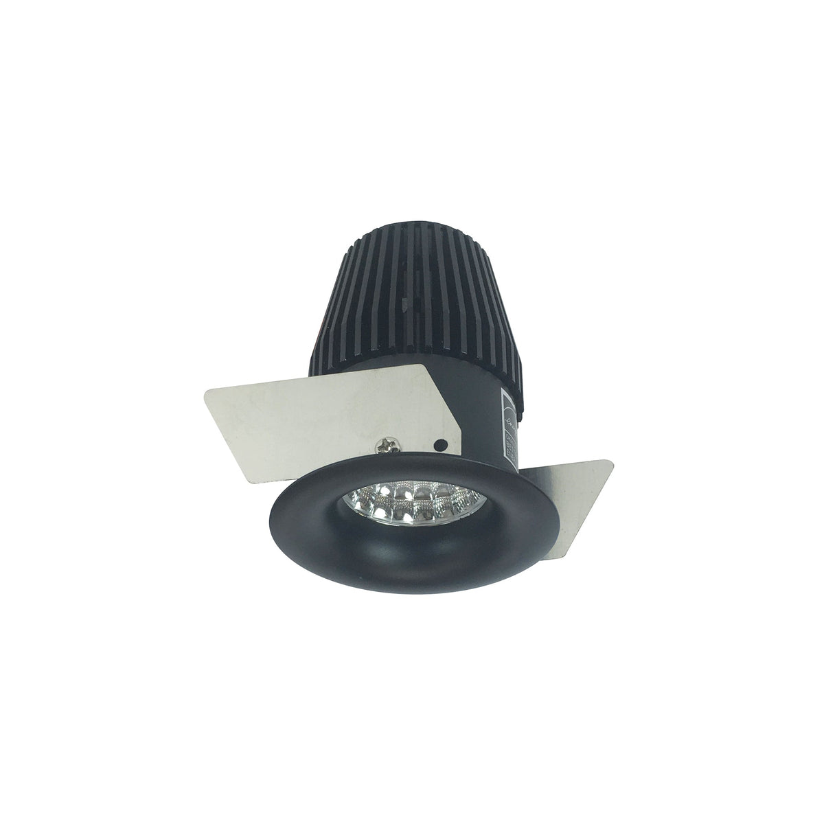 1" Iolite LED NTF Round Bullnose, 600lm, 3500K, Black finish