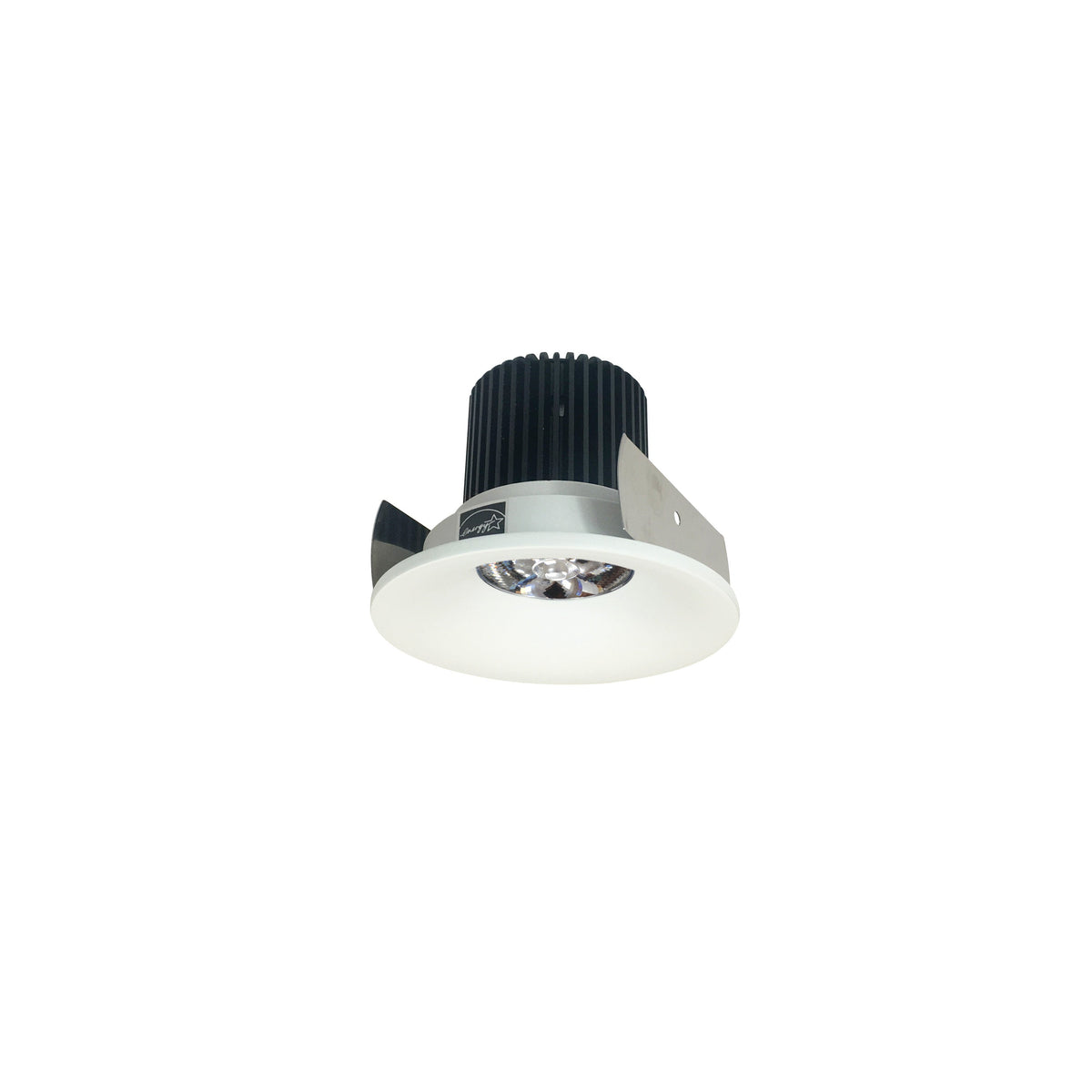 2" Iolite LED Round Bullnose, 10-Degree Optic, 850lm / 12W, 4000K, Bright White Finish