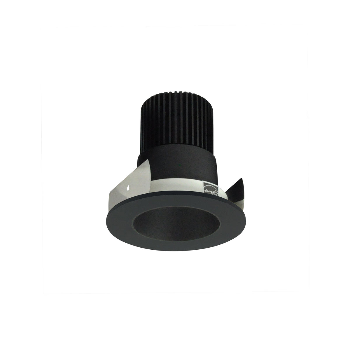 2" Iolite LED Round Reflector, 800lm / 14W, Comfort Dim, Black Reflector / Black Flange
