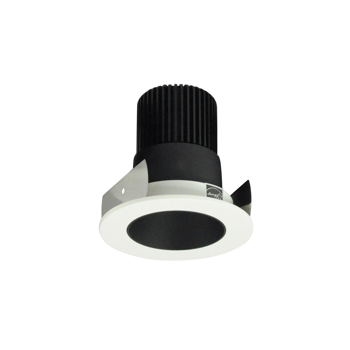 2" Iolite LED Round Reflector, 1000lm / 14W, 4000K, Black Reflector / Warm White Flange