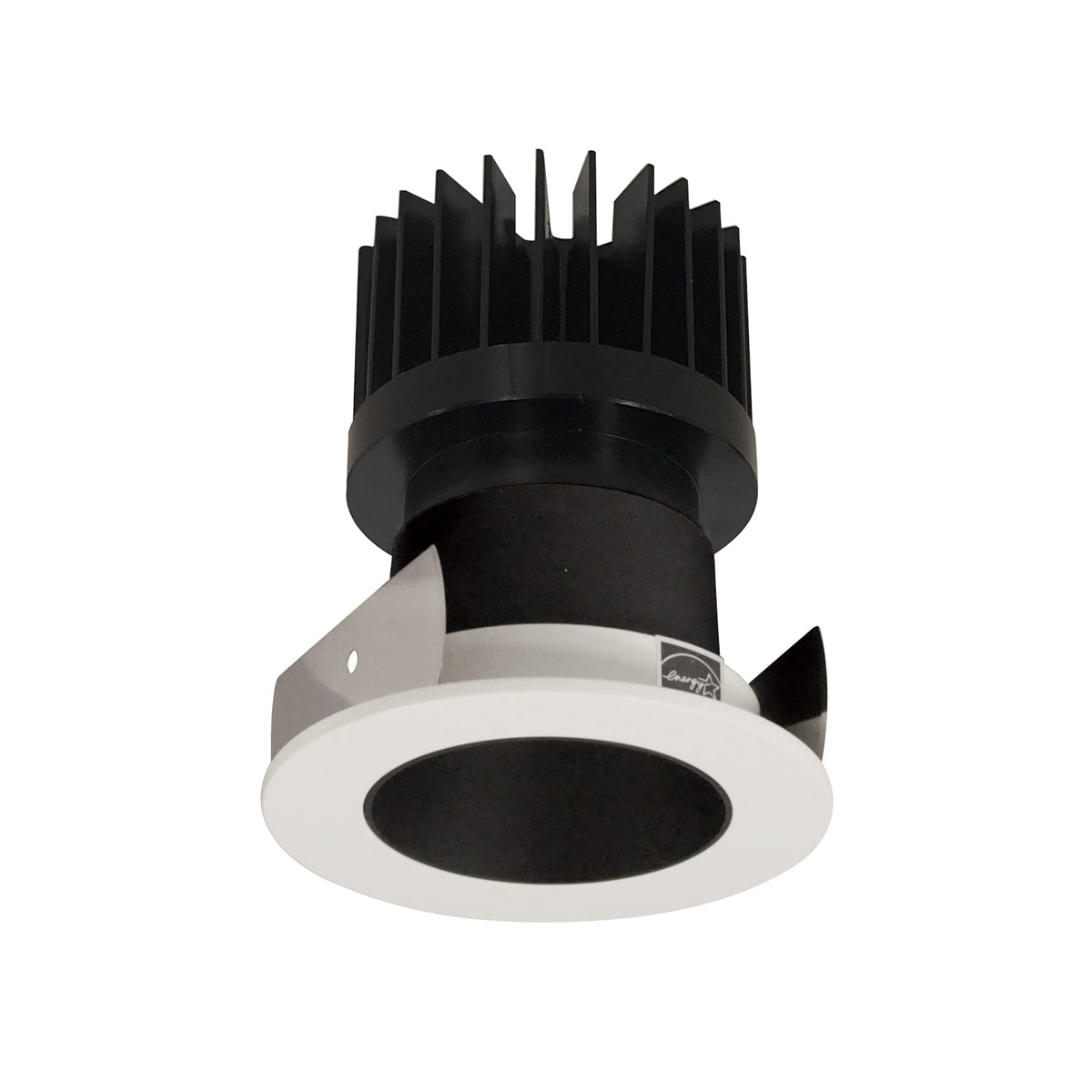 2" Iolite LED Round Reflector, 1500lm/2000lm/2500lm (varies by housing), 3500K, Black Reflector / Warm White Flange