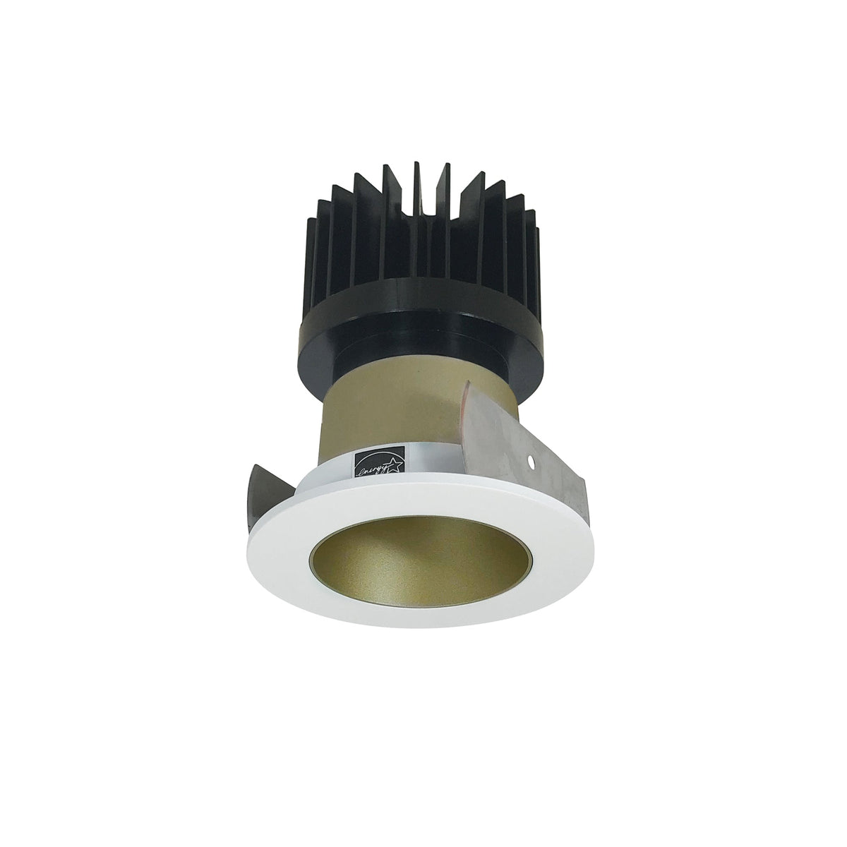 2" Iolite LED Round Reflector, 1500lm/2000lm/2500lm (varies by housing), 2700K, Champagne Haze Reflector / Bright White Flange