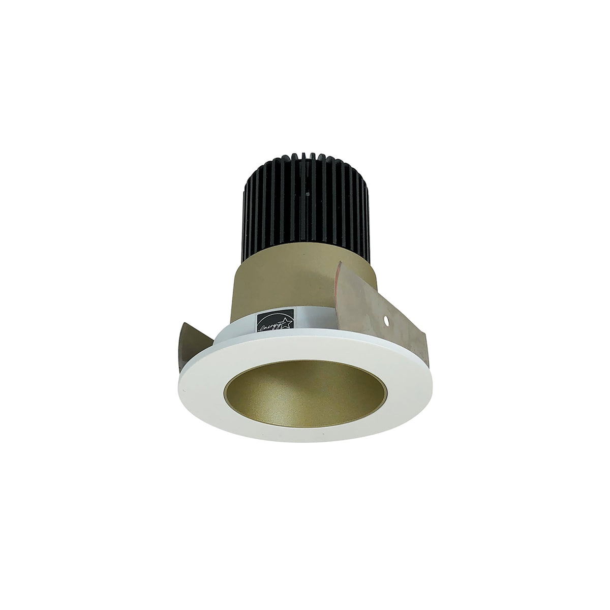 2" Iolite LED Round Reflector, 800lm / 14W, Comfort Dim, Champagne Haze Reflector / Bright White Flange