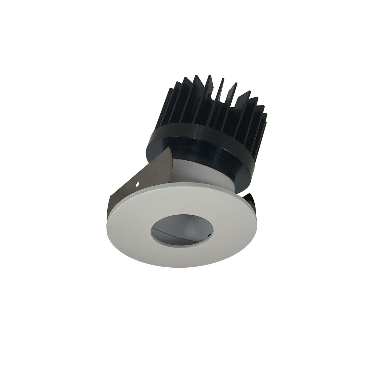 2" Iolite LED Round Adjustable Pinhole, 1500lm/2000lm/2500lm (varies by housing), 5000K, Warm White Pinhole / Warm White Flange
