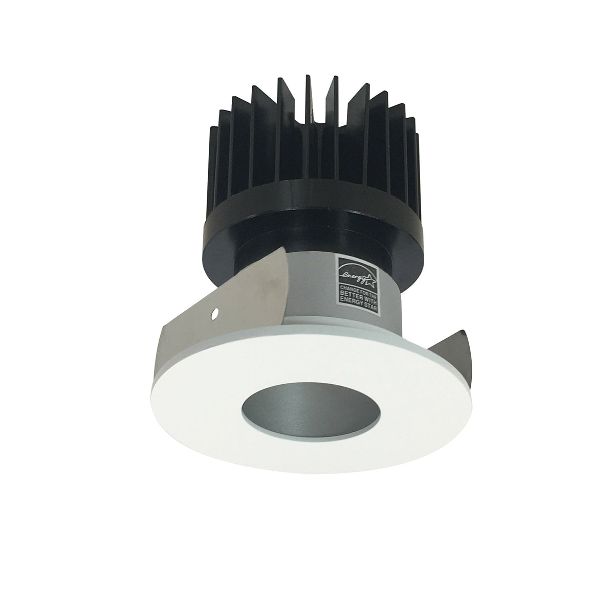 2" Iolite LED Round Pinhole, 1500lm/2000lm/2500lm (varies by housing), 2700K, Haze Pinhole / Bright White Flange