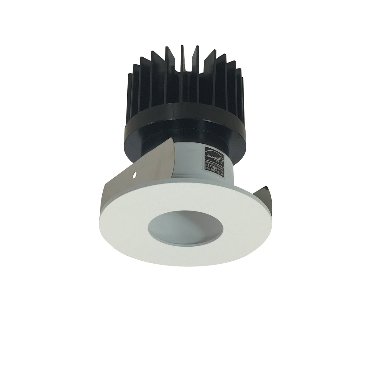 2" Iolite LED Round Pinhole, 1500lm/2000lm/2500lm (varies by housing), 4000K, Bright White Pinhole / Bright White Flange