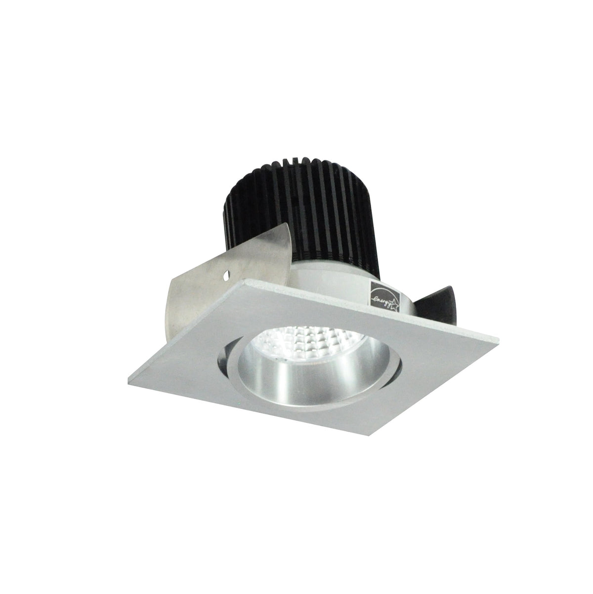 2" Iolite LED Square Adjustable Cone Reflector, 1000lm / 14W, 4000K, Natural Metal Reflector / Natural Metal Flange