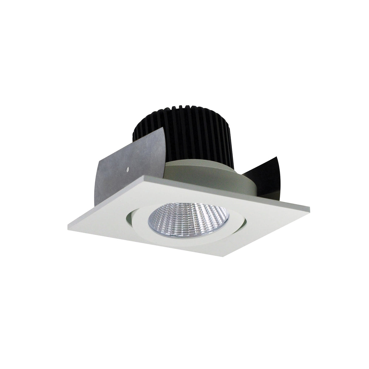 2" Iolite LED Square Adjustable Gimbal, 800lm / 14W, Comfort Dim, Warm White Finish