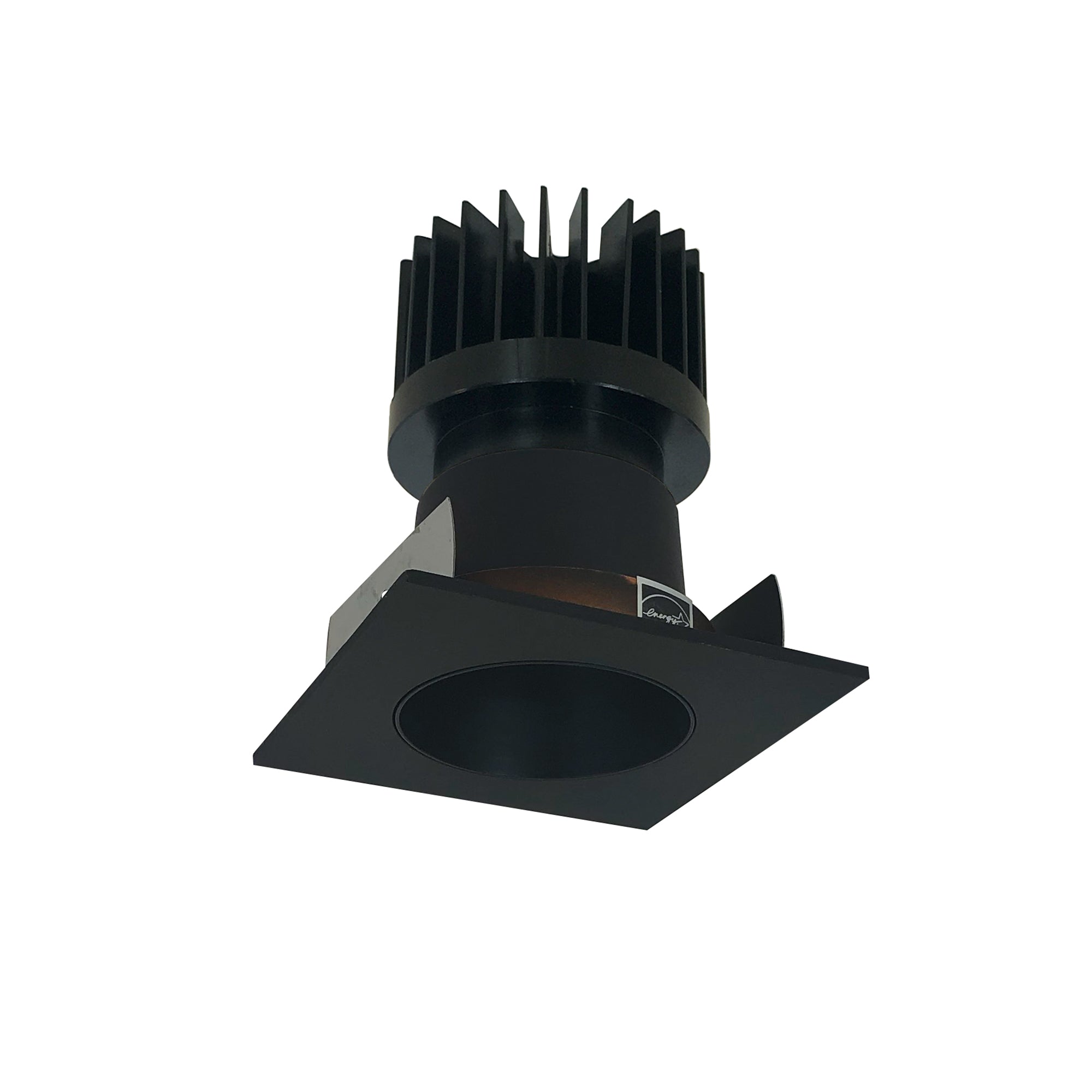 Nora NIOB-2SNDC30XBZ/HL 2 inch Iolite LED Square Reflector with Round Aperture, 1500lm/2000lm/2500lm (varies by housing), 3000K, Bronze Reflector / Bronze Flange