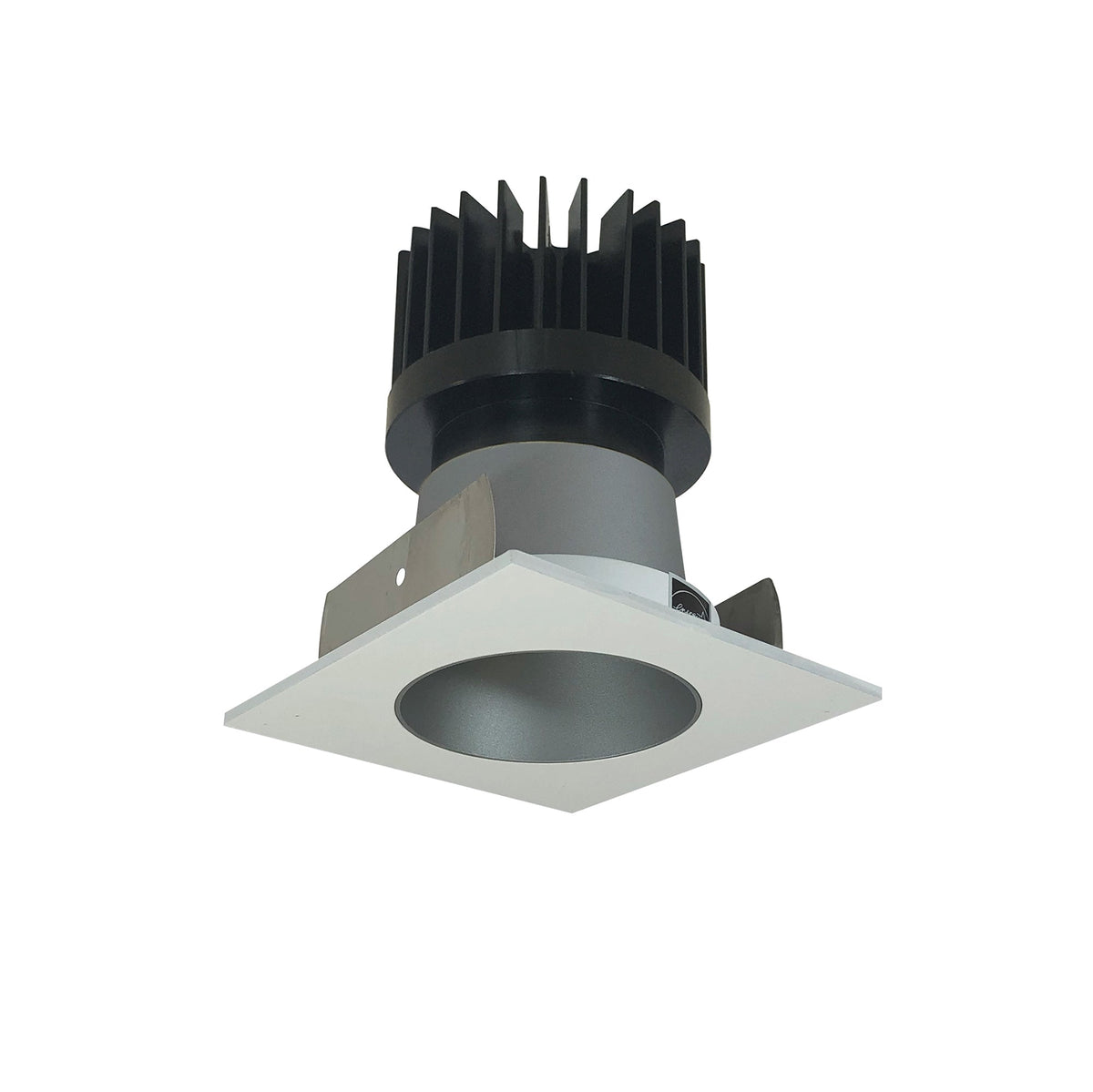 2" Iolite LED Square Reflector with Round Aperture, 1500lm/2000lm/2500lm (varies by housing), 3000K, Haze Reflector / Warm White Flange