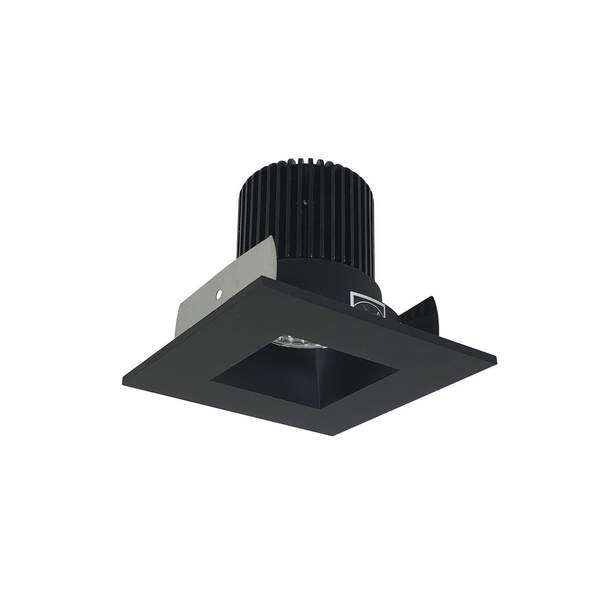 2" Iolite LED Square Reflector with Square Aperture, 800lm / 14W, 5000K, Black Reflector / Black Flange