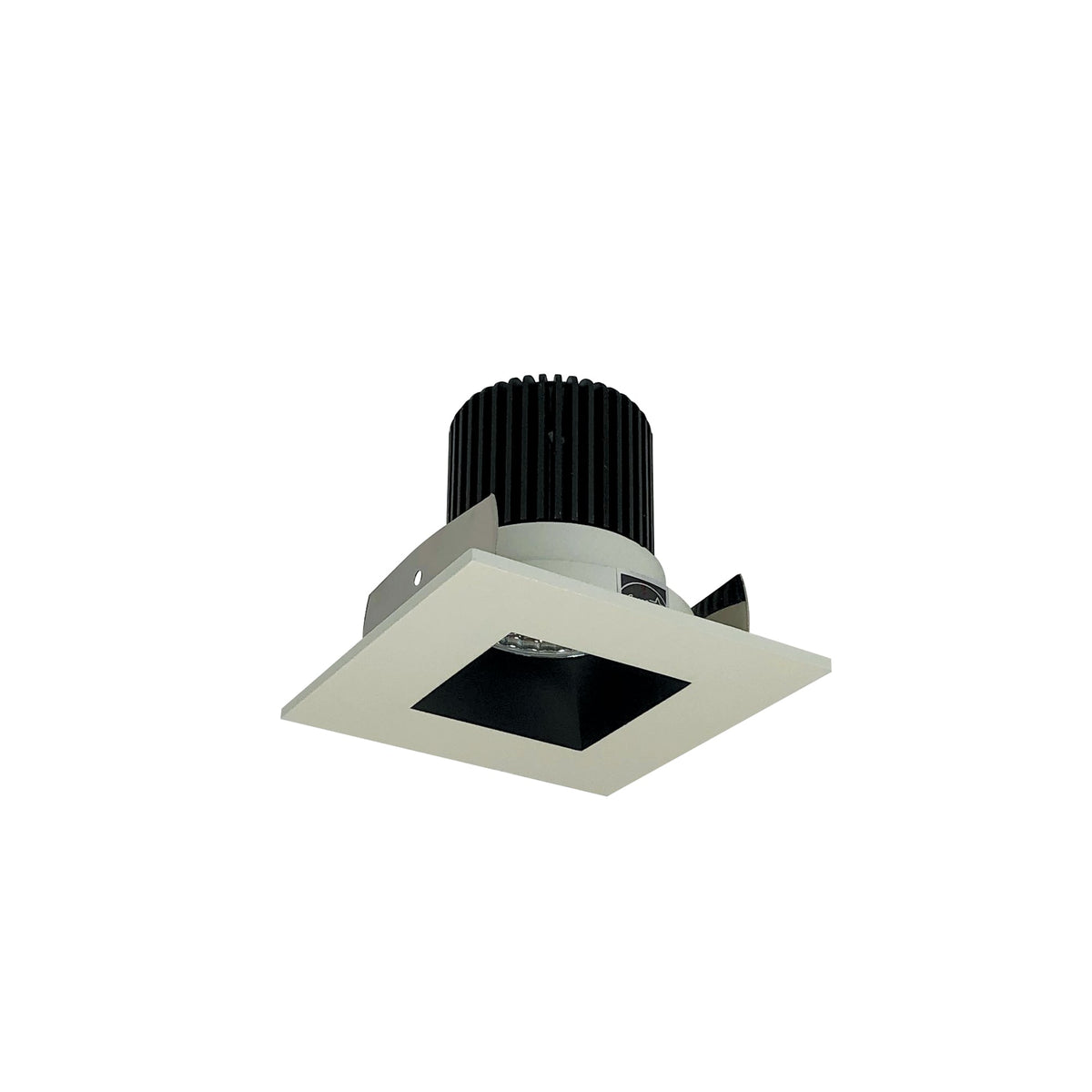 2" Iolite LED Square Reflector with Square Aperture, 1000lm / 14W, 5000K, Black Reflector / Warm White Flange