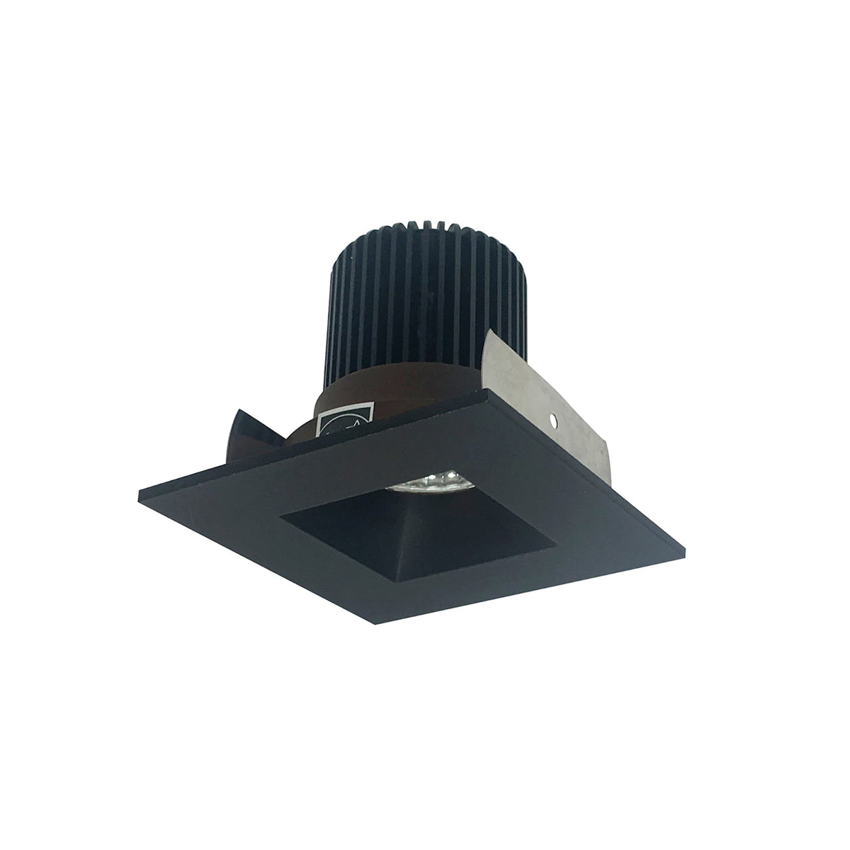 2" Iolite LED Square Reflector with Square Aperture, 800lm / 14W, 5000K, Bronze Reflector / Bronze Flange