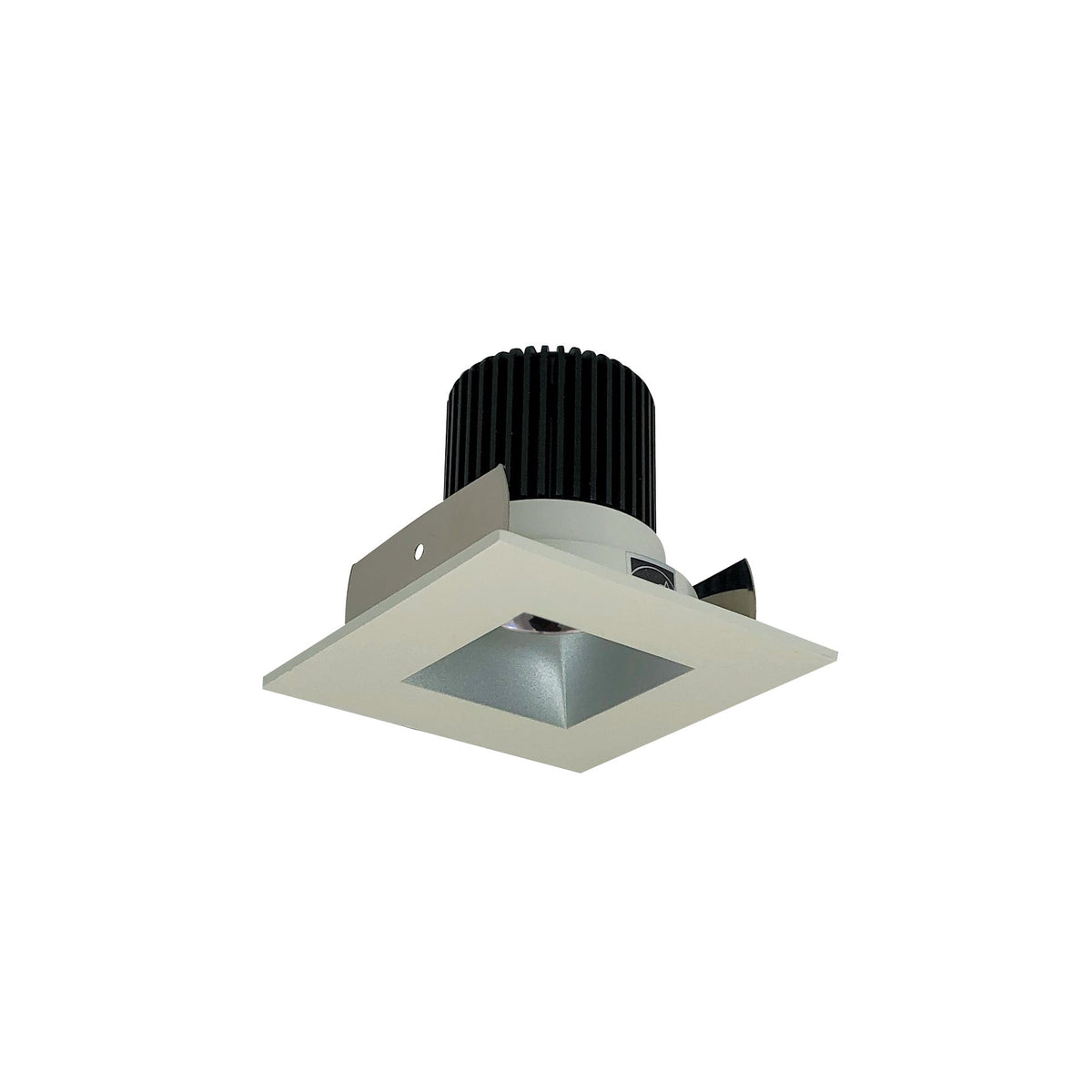 2" Iolite LED Square Reflector with Square Aperture, 10-Degree Optic, 800lm / 12W, 3500K, Haze Reflector / Warm White Flange