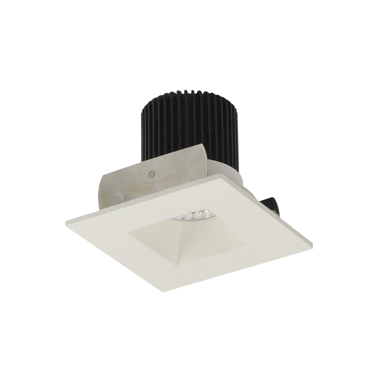 2" Iolite LED Square Reflector with Square Aperture, 1000lm / 14W, 5000K, Bright White Reflector / Bright White Flange
