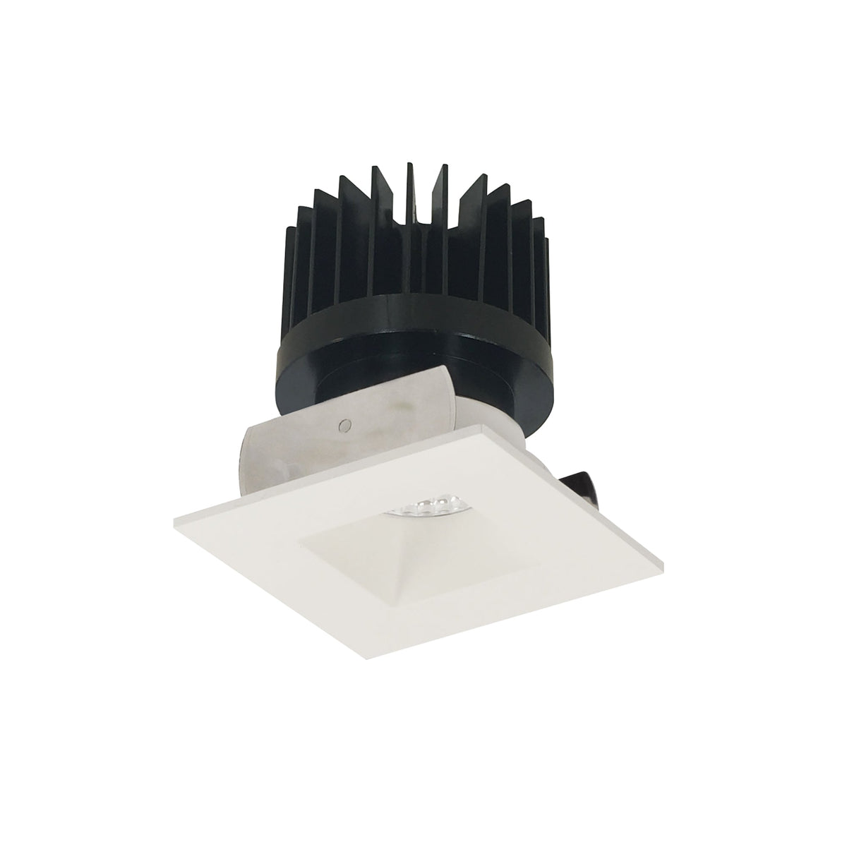 2" Iolite LED Square Reflector with Square Aperture, 1500lm/2000lm/2500lm (varies by housing), 5000K, Bright White Reflector / Bright White Flange